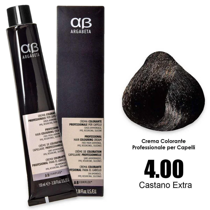 Dikson Argabeta Color 4.00 - 4N/E Extra Coverage 120 ml — Colorazione capelli