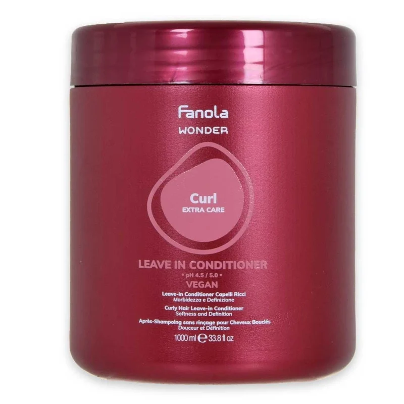 Fanola Wonder Curl Leave In Conditioner 1000 ml — Balsamo per capelli