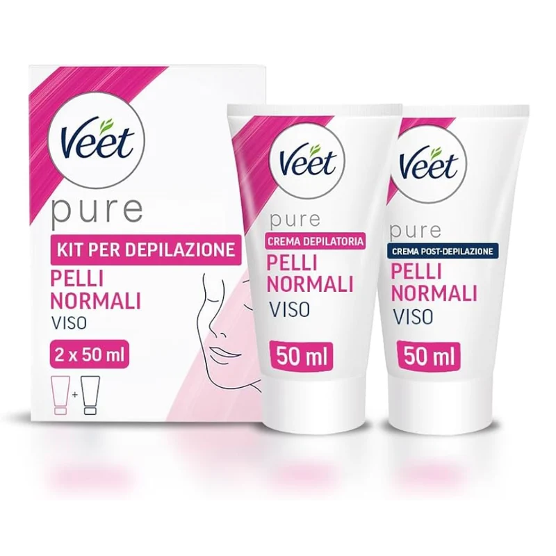 Veet Kit Depilazione Viso Pelli Normali — Kit depilazione