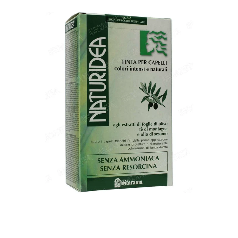 Sitarama Naturidea 6.32 Biondo Scuro Dorato Ramato — Colorazione Permanente