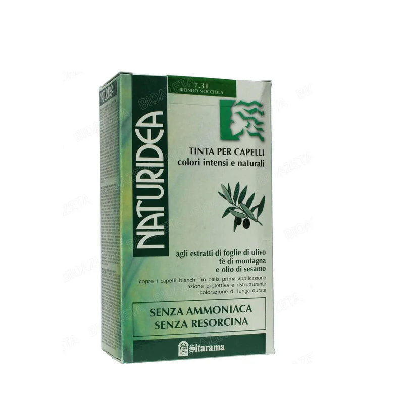 Sitarama Naturidea 7.31 Biondo Medio Beige Dorato — Colorazione Permanente Delicata