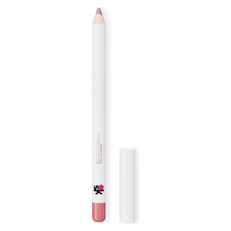 Overskin Draw My Lips Matita Labbra Alta Precisione 09 Kiki Rose — Matita labbra