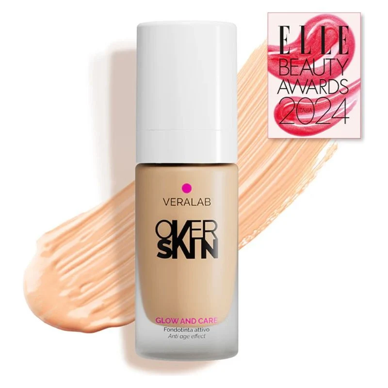 Overskin Glow And Care Fondotinta 5.5 Caramel 30 ml — Fondotinta