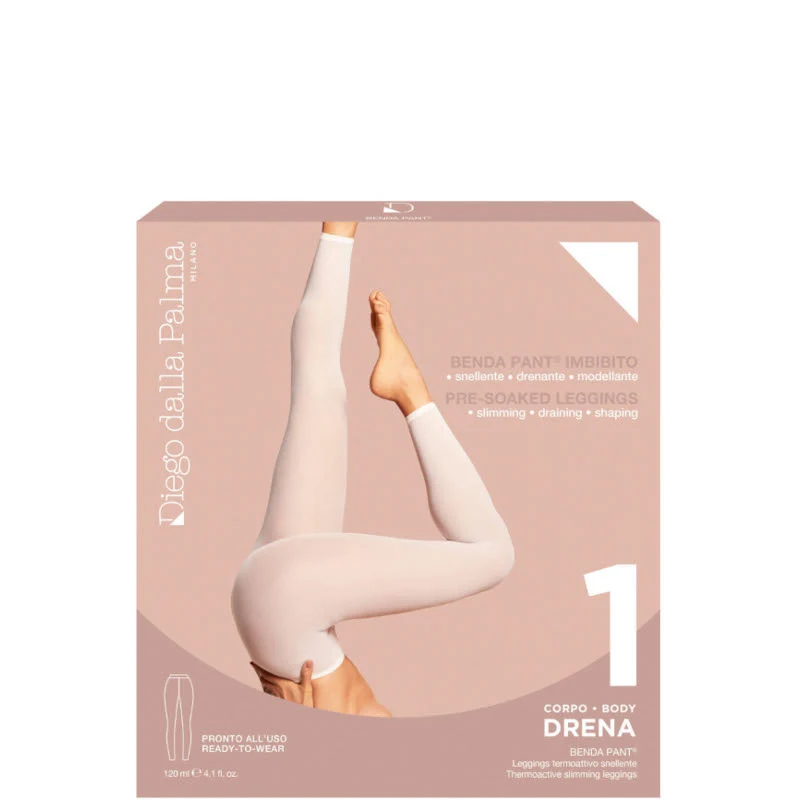 DRENA - BENDA PANT leggings termoattivo snellente BUSTA MONODOSE + PANTALONI IN CARTENE