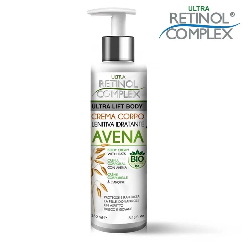 Retinol Complex Crema corpo lenitiva Avena 250 ml — Crema corpo