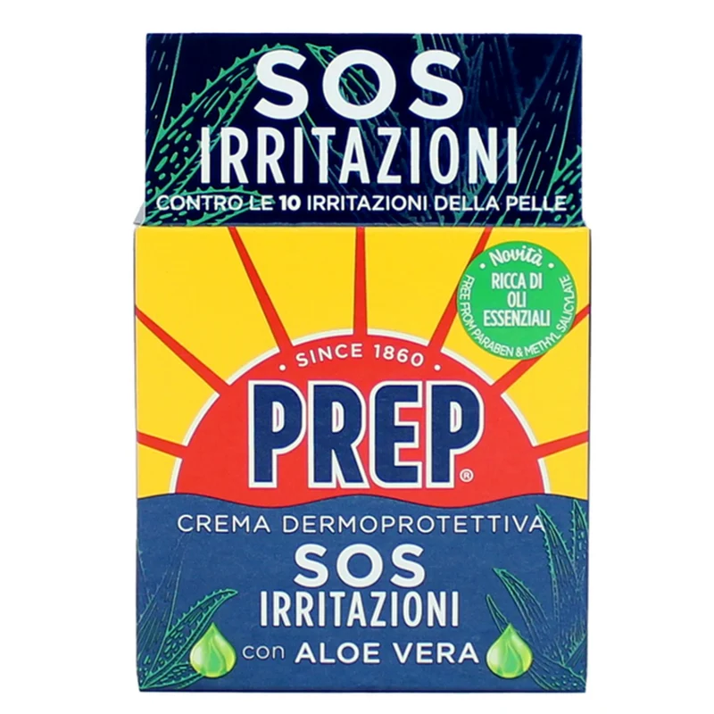 Prep Crema Dermoprotettiva SOS Irritazioni Aloe Vera 75 ml — Crema protettiva