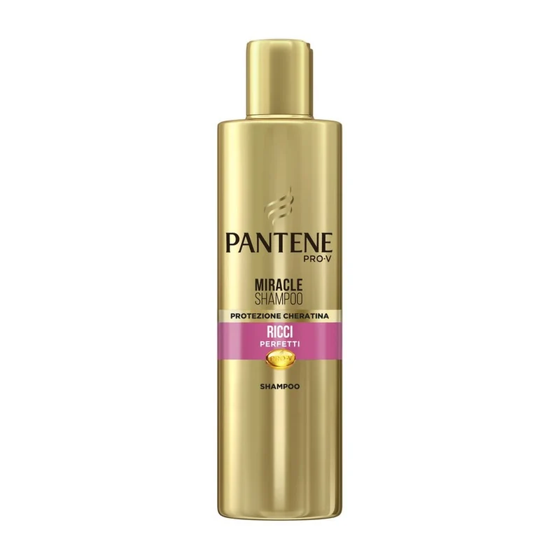Pantene Nutri Plex Miracle Serum Shampoo Ricci Con Olio Di Ricino 250 ml — Shampoo