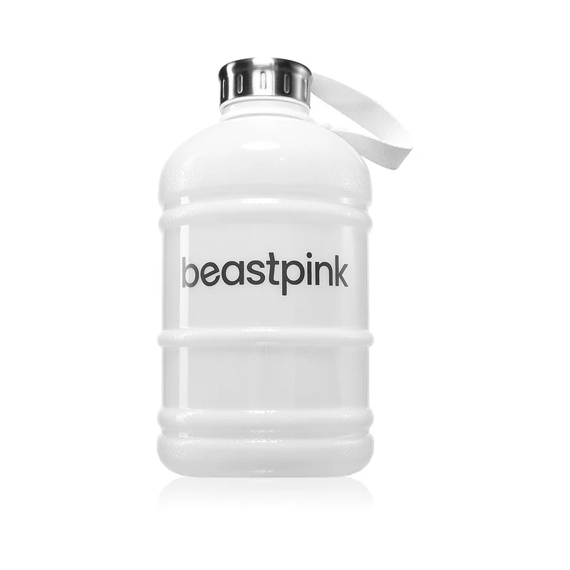 BeastPink Hydrator Bottiglia Acqua Bianca 1890 ml — Bottiglia Acqua
