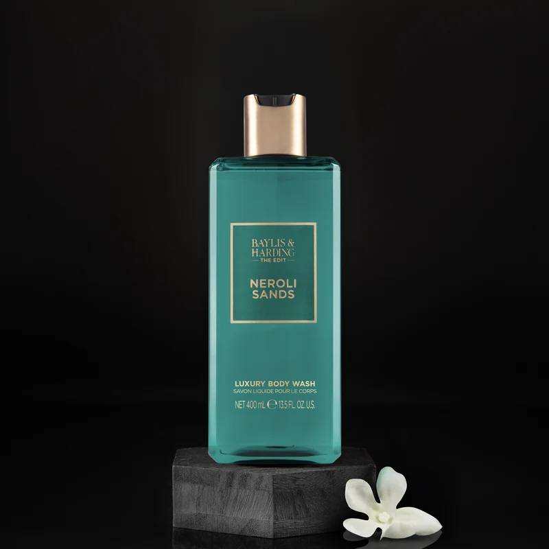 Baylis & Harding The Edit Neroli Sands Sapone Liquido Lusso Neroli, Bergamot & Orange Blossom 400 ml — Sapone Liquido