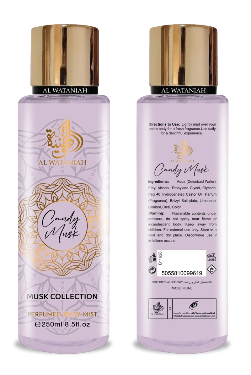 Al Wataniah Candy Musk Unisex 250 ml — Eau di Profumo