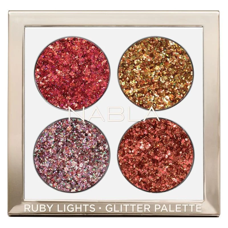 Nabla Glitter Palette Ruby 4 g — Palette Makeup