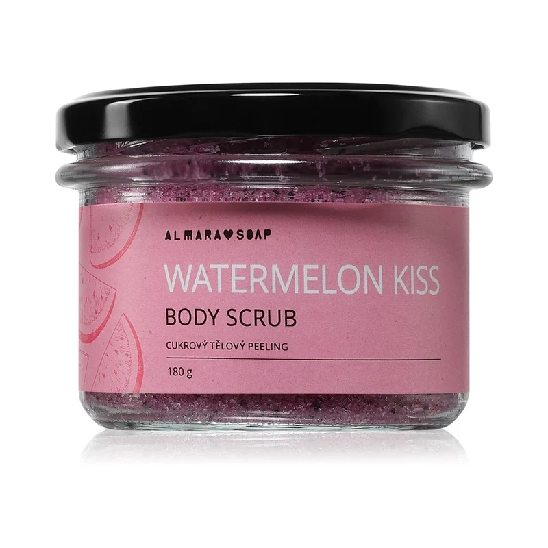 Almara Soap Scrub Corpo allo Zucchero Anticellulite Watermelon Kiss 180 g — Scrub Corpo
