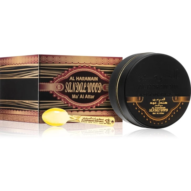 Al Haramain Sandal Wood Maal Attar 60 g — Incenso