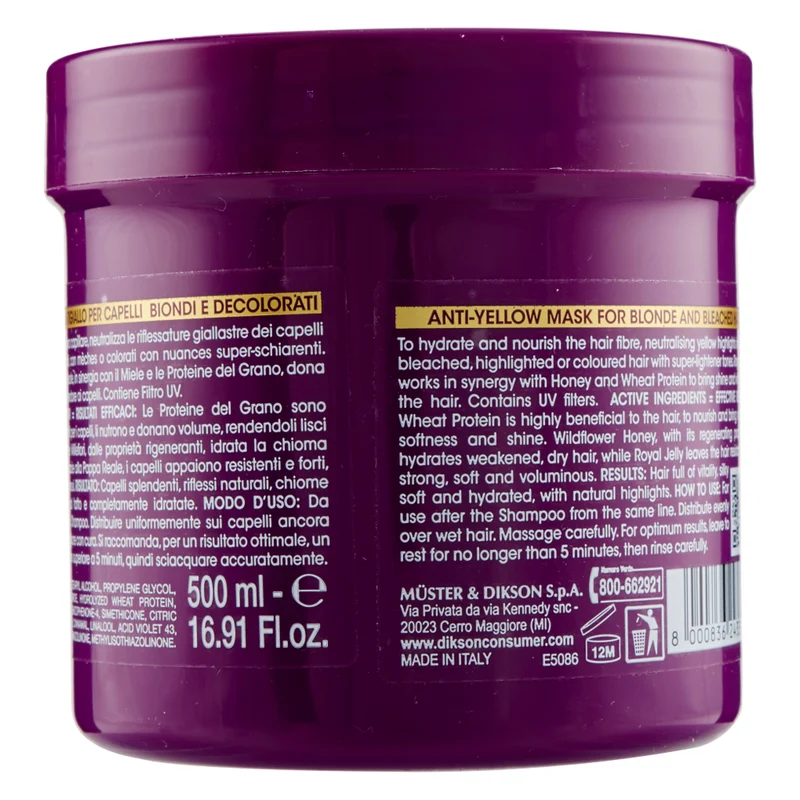 Maschera Antigiallo 500ml