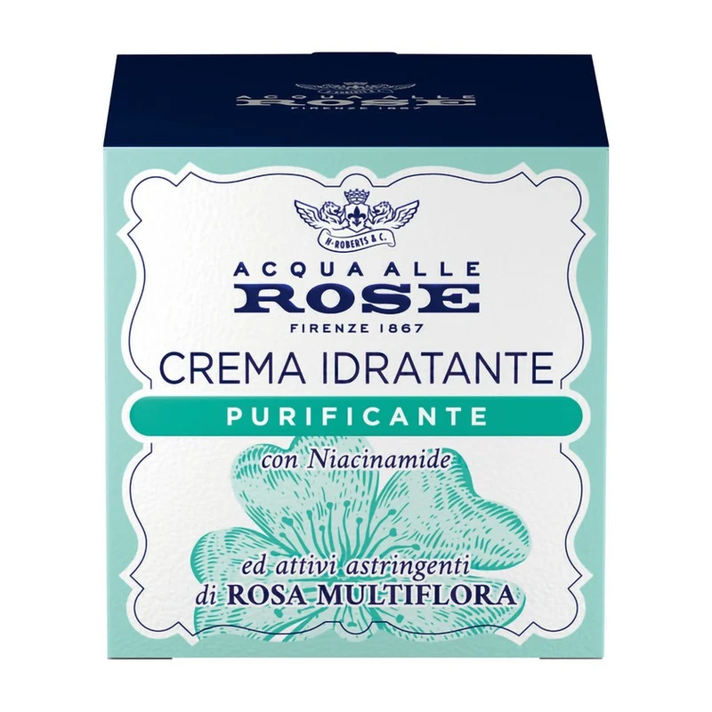 Acqua alle Rose Purificante Crema Idratante Illuminante 50 ml — Crema viso