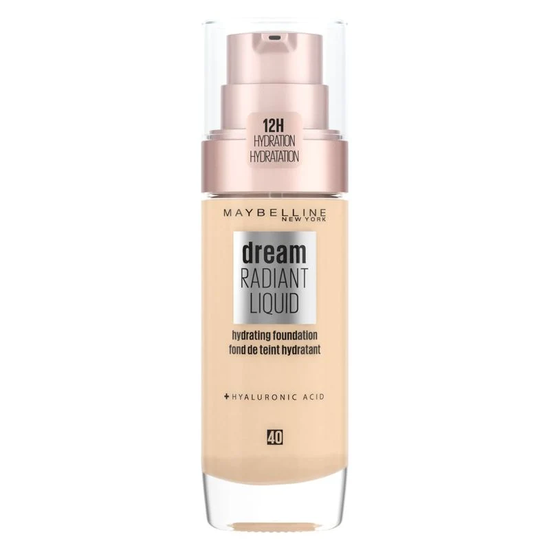 Maybelline Dream Radiant Liquid 40 Fawn 30 ml — Fondotinta