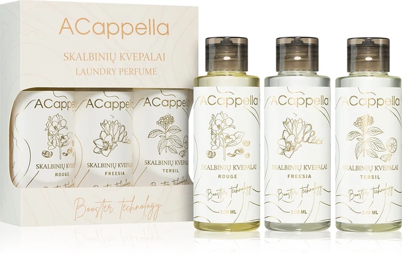 Acappella Laundry Parfume 3×100 ml — Profumo per biancheria