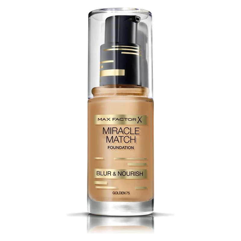 Max Factor Miracle Match 75 Dorato — Fondotinta