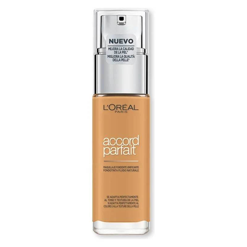 L'Oréal Accord Parfait Fondotinta Fluido 6.5 N Desert 30 ml — Fondotinta