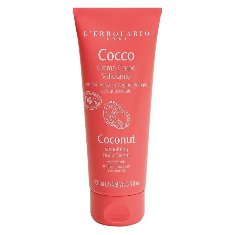L'Erbolario Cocco Crema Corpo Vellutante 100 ml — Crema Corpo