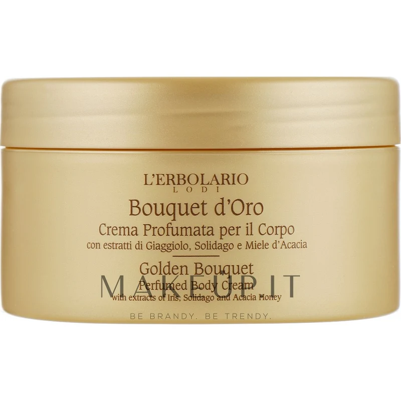 L'erbolario Bouquet D'Oro Crema Profumata Per Il Corpo 250 ml — Crema Corpo