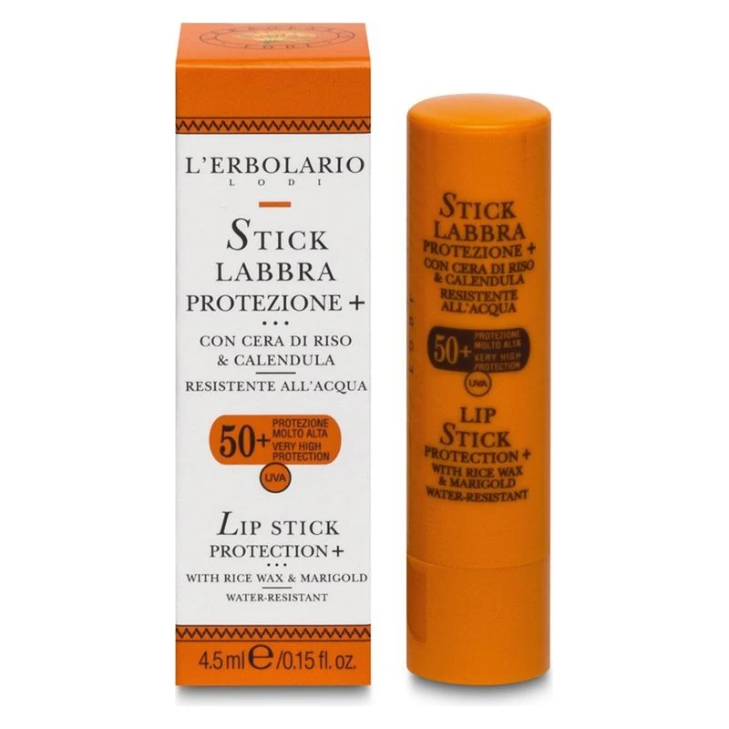 L'Erbolario Stick Labbra Protezione+ SPF 50+ 4,5 ml — Solare