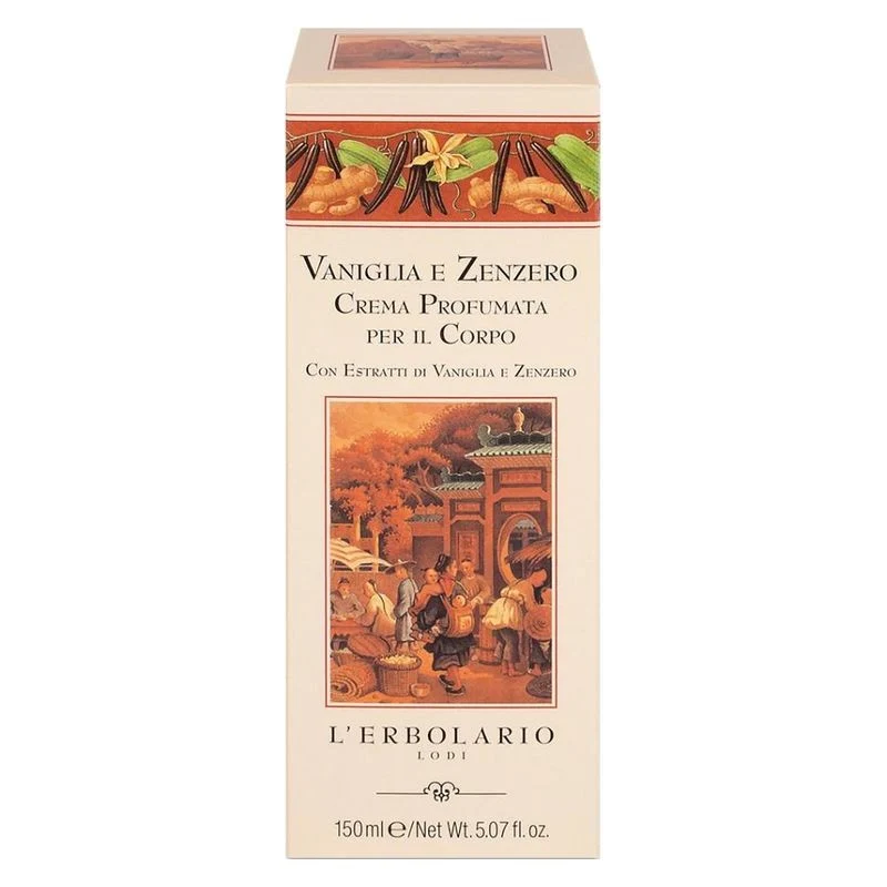 L'Erbolario Vaniglia E Zenzero Crema Profumata Corpo 150 ml — Crema corpo