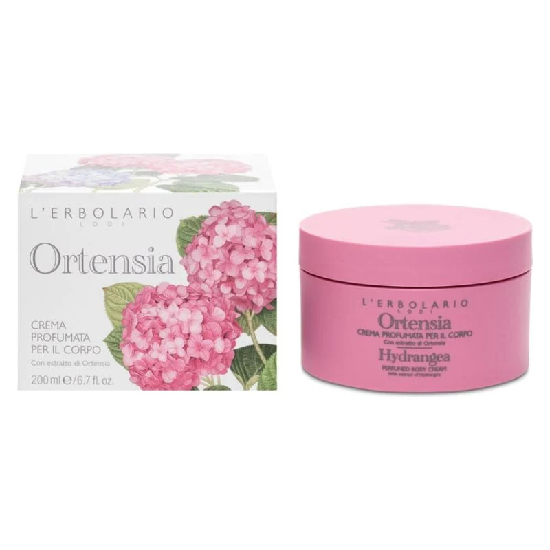 L'Erbolario Ortensia Crema Profumata Per Il Corpo 200 ml — Crema corpo