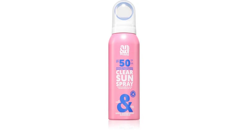 A.N.D. Beauty Clear Sun Invisibile SPF 50 100 ml — Spray solare