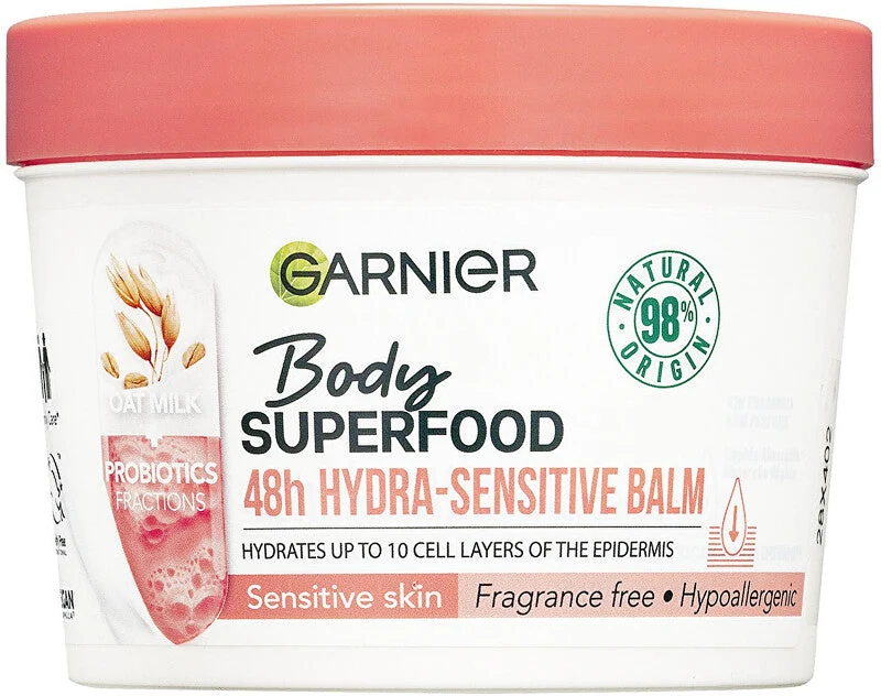 Garnier Body Superfood 48H Hydra-Sensitive Balm 380 ml — Balsamo corpo