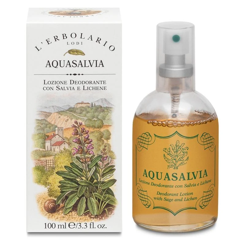L'Erbolario Aquasalvia Lozione Deodorante 100 ml — Deodorante