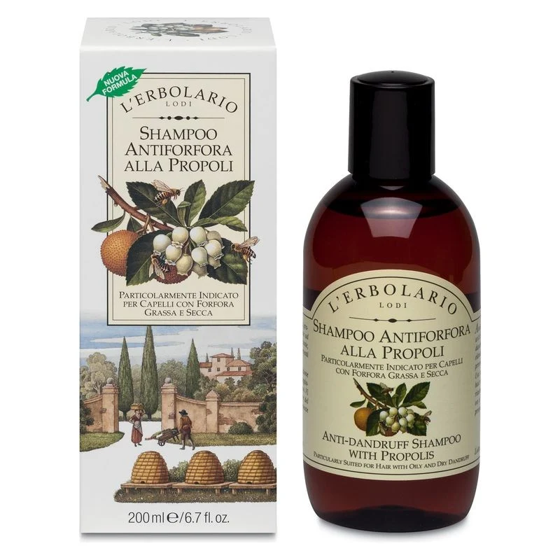 L'Erbolario Shampoo Antiforfora Alla Propoli 200 ml — Shampoo