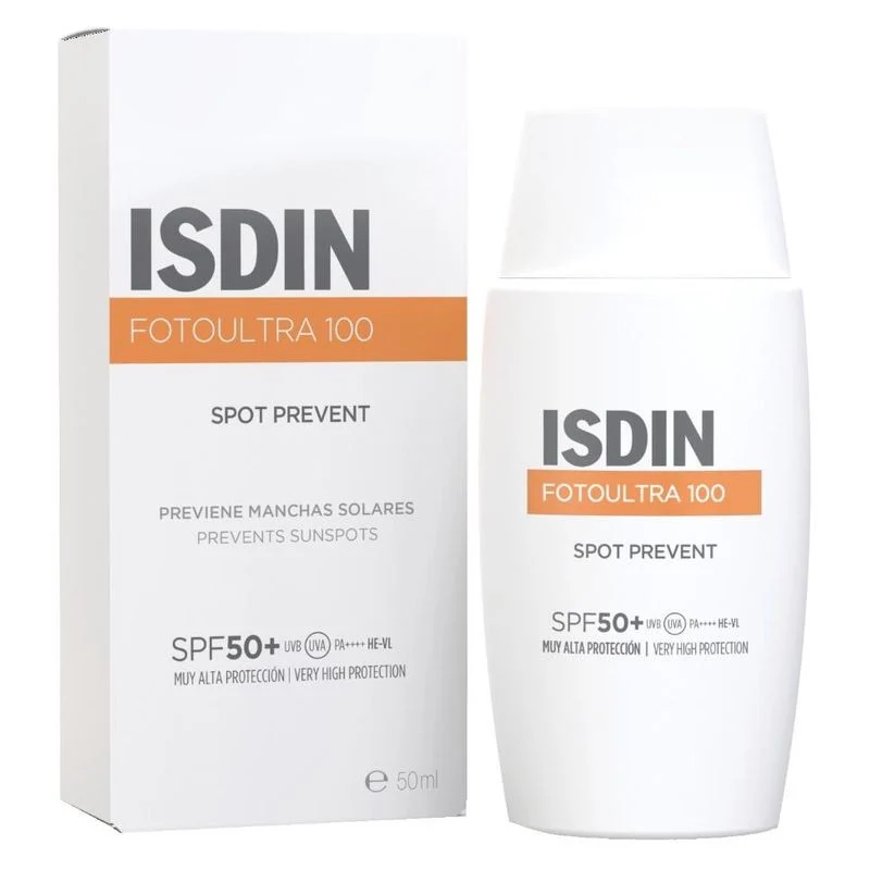 Isdin Fotoultra 100 Spot Prevent SPF 50+ 50 ml — Solare