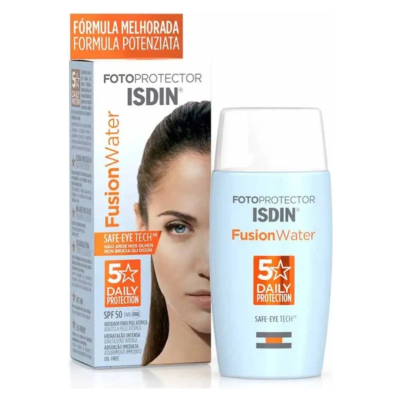 Isdin Fotoprotector Fusionwater Safe-Eye Tech SPF 50 50 ml — Solare