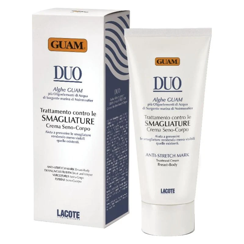 Guam Duo Trattamento Contro Le Smagliature Crema Seno-Corpo 200 ml — Crema Corpo