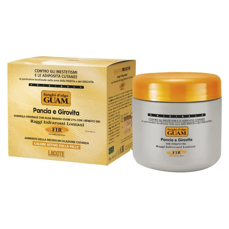 Guam Fanghi d'Alga Pancia e Girovita Fir 500 g — Crema Corpo