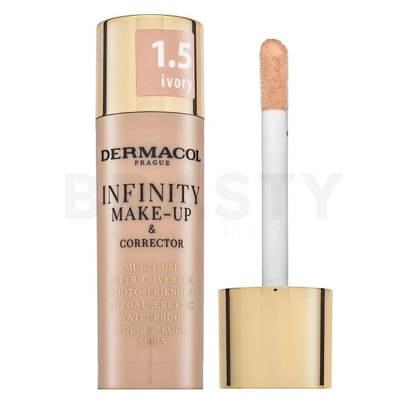 Dermacol Infinity Multi-Use Super Coverage Waterproof 20 g — Fondotinta e Correttore