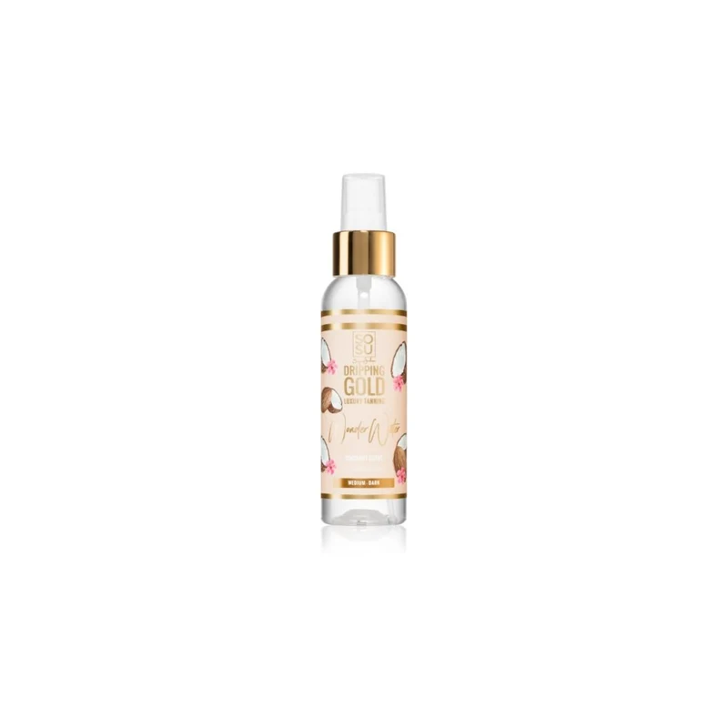 Dripping Gold Wonder Water Coconut Autoabbronzante spray Medio scuro 100 ml — Autoabbronzante spray