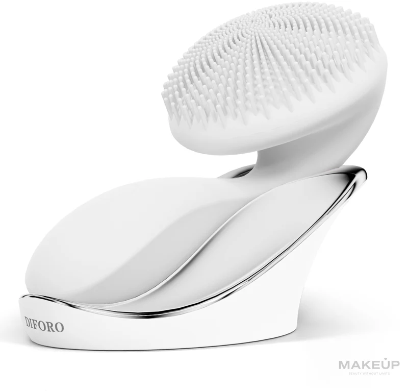 Diforo Arum spazzola detergente viso Silver — Spazzola pulizia viso