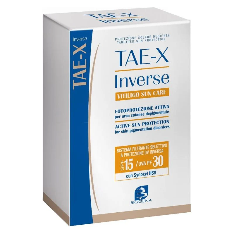 Biogena Tae-X Inverse Vitiligo Solare SPF 15 50 ml — Solare