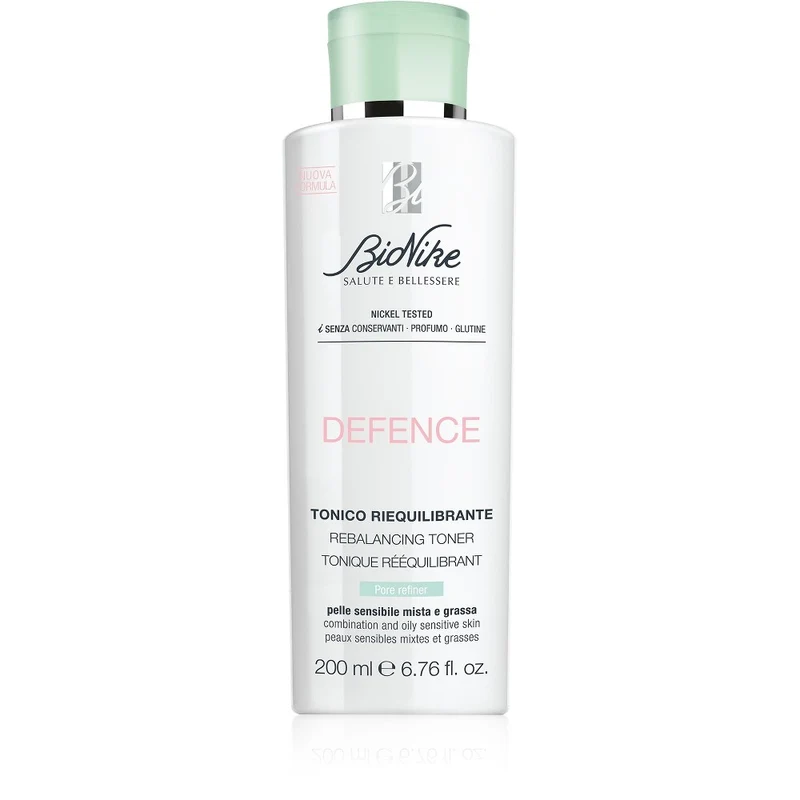 Bionike Defence Tonico Riequilibrante Pelli Sensibile Mista E Grassa 200 ml — Tonico