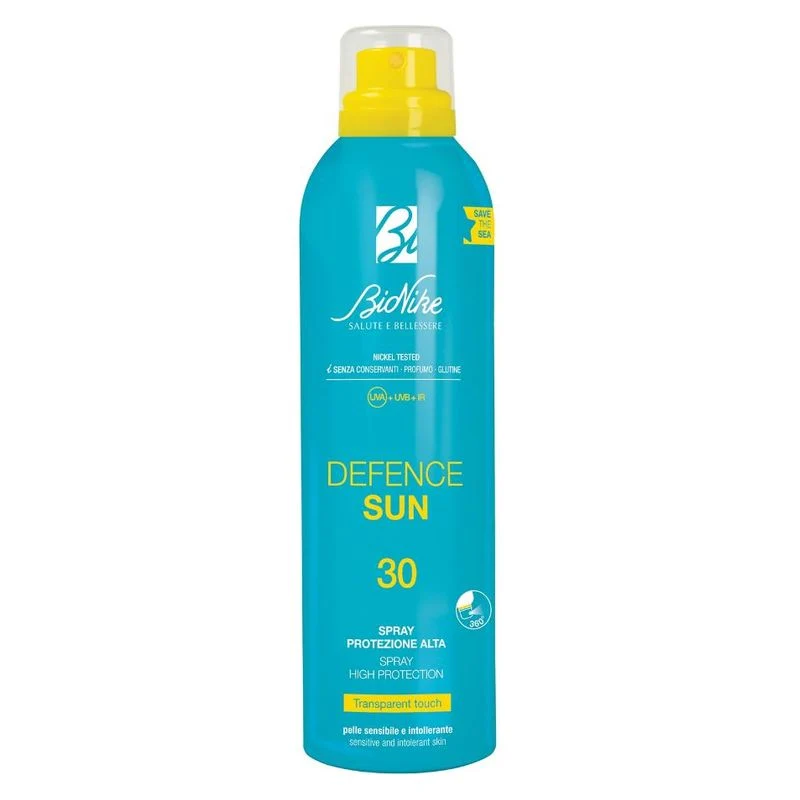 Bionike Defence Sun Spray Transparent Touch SPF 30 — Protezione Solare