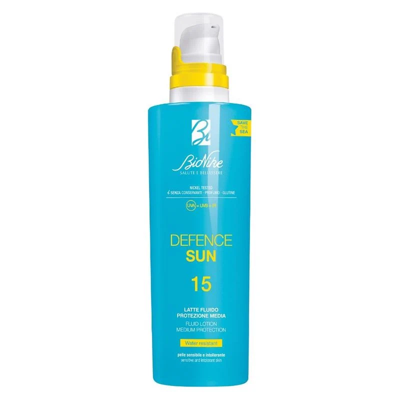 Bionike Defence Sun Latte Fluido SPF 15 200 ml — Protezione Solare