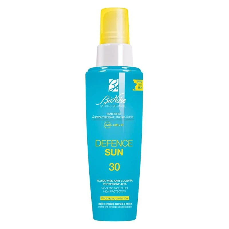 Bionike Defence Sun Fluido Viso Anti-Lucidità SPF 30 50 ml — Solare viso