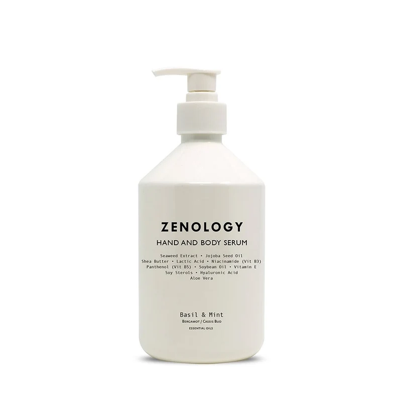 Zenology Siero Basil & Mint mani e corpo — Siero