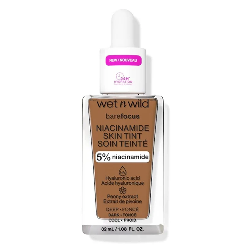 Wet n Wild Bare Focus Niacinamide Deep 6325E — Fondotinta