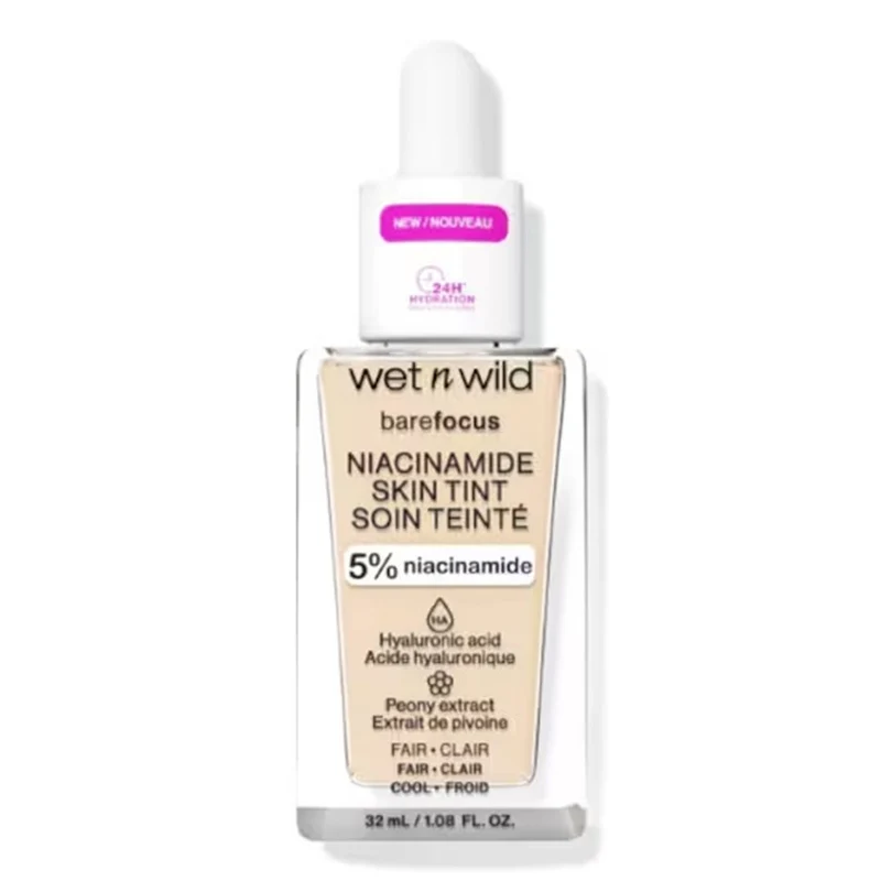 Wet n Wild Bare Focus Niacinamide Fair 6087E — Fondotinta