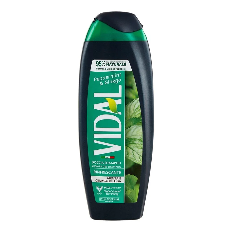 Vidal Doccia Schiuma Mint & Ginkgo 250 ml — Doccia schiuma