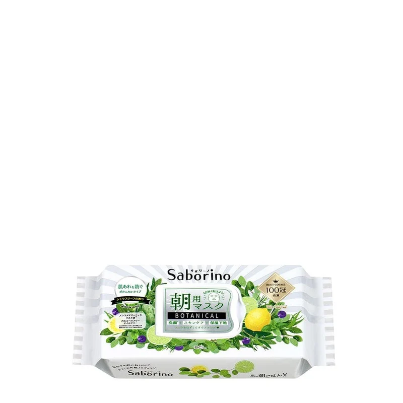 Saborino Morning Botanical — Maschera viso in tessuto