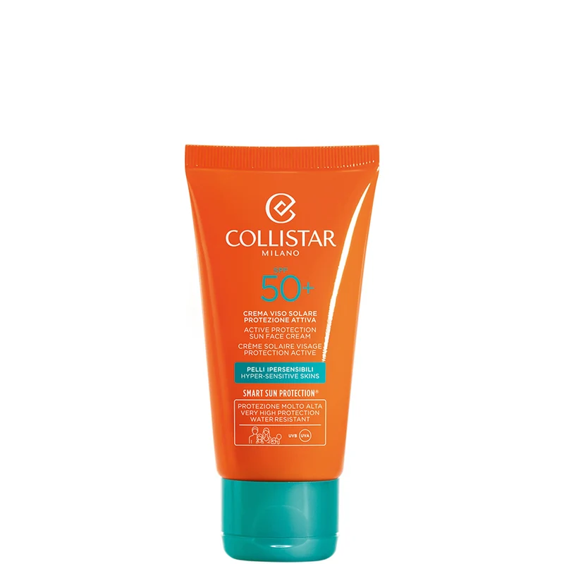 Crema Viso Solare Protezione Attiva SPF 50 + Pelli Ipersensibili 50 ML